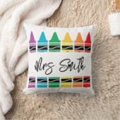 back School Rainbow Teacher Life クッション (ブランケット)