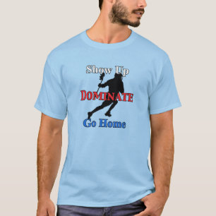 Back Seriveラクロスプレーヤーの名前と番号 Tシャツ