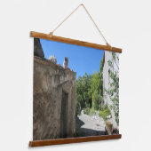 Back Street In Rotonda Basilicata 吊り下げ型タペストリー (傾斜あり)