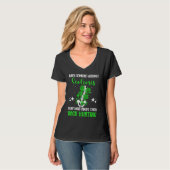 Back Surgery Recovery Scoliosis Awareness Tシャツ (正面フル)