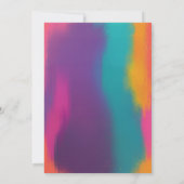 Back to 80's Vintage Birthday Invite 招待状 (裏面)