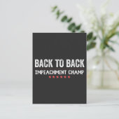Back to Back Impeachment Champ シーズンポストカード (スタンド正面)