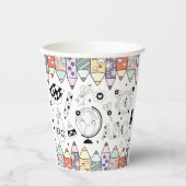 Back To School 紙コップ (正面)