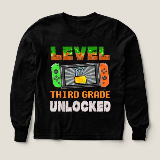 Back to School 3rd Grade Boys Gamer  (デザイン正面)