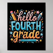 Back To School 4th Grade Set  ポスター (正面)