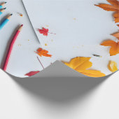 Back-to-School Autumn ラッピングペーパー (角)