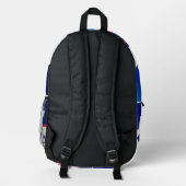 Back to School Backpack プリントバックパック (裏面)