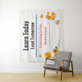 Back to School Banner Classroom Decor | Teacher Ba タペストリー (インサイチュ)