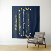 Back to School Banner Classroom Decor Teacher Bann タペストリー (インサイチュ)