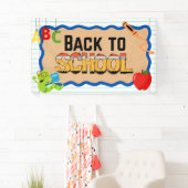 Back to School Banners Signs School Event Poster 横断幕 (インサイチュ)