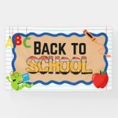 Back to School Banners Signs School Event Poster 横断幕 (横)