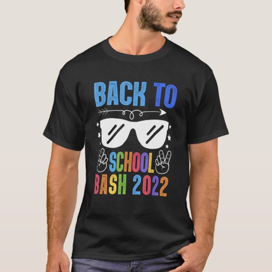 Back To School Bash 2022 Teacher & Student Tシャツ (正面)