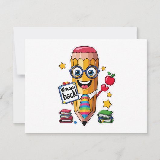 Back to School Bash Invitation 招待状 (正面)