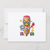 Back to School Bash – Looking Sharp Invitation 招待状 (正面)