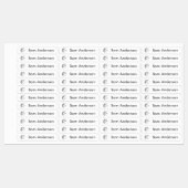 Back to School Basketball Kids Name Labels ラベル (シート)