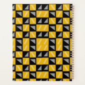 Back to School Chessboard Pattern – Rulers & Trian プランナー手帳 (裏面)