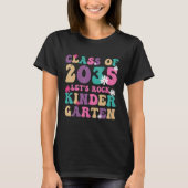 Back To School Class of 2035 Kindergarten Teacher  Tシャツ (正面)