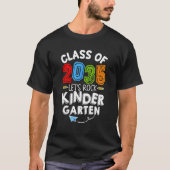 Back To School Class Of 2035 Kindergarten Teacher  Tシャツ (正面)