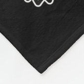 Back To School Cute Crocodile Funny Croc Backpack  フリースブランケット (角)