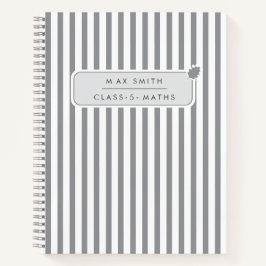 Back to School Days kids custom Spiral Notebook ノートブック