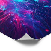 Back to School Dream Neon Jellyfish Drift ポスター (角)