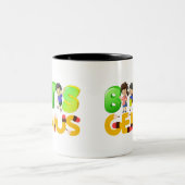 BACK TO SCHOOL EXCITEMENT! ツートーンマグカップ (中央)