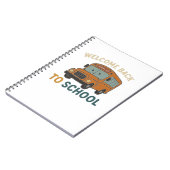 Back to School |funny and cute ノートブック (左側)