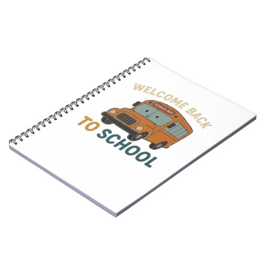 Back to School |funny and cute ノートブック (左側)