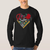 Back To School Geek Nerd Math Science Teacher Math Tシャツ (正面)