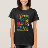 Back To School Happy First Day Of School Teacher S Tシャツ (正面)