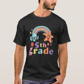 Back To School Hello Fifth 5th Grade Teachers Stud Tシャツ (正面)