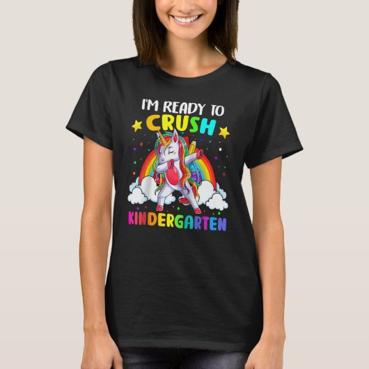 Back To School I m Ready To Crush Kindergarten Uni Tシャツ (正面)