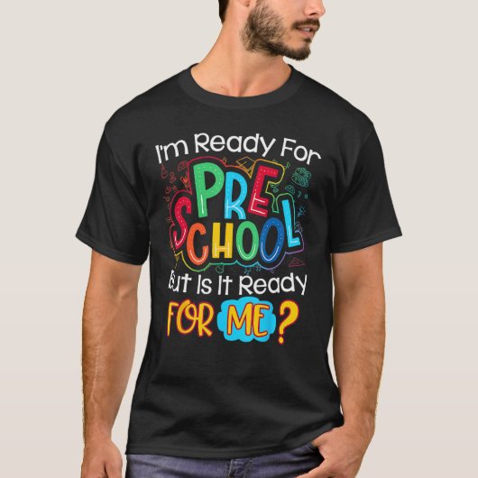 Back To School I m Ready To Crush Preschool Teache Tシャツ (正面)
