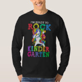 Back To School I m Ready To Rock Kindergarten Unic Tシャツ (正面)