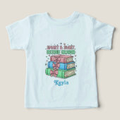 Back to School Kids T-shirt, Books & Bows - Cute  (デザイン正面)