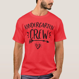 Back To School Kindergarten Crew Teachers Student  Tシャツ