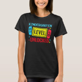Back To School Kindergarten Level Unlocked Video G Tシャツ (正面)