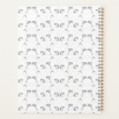 Back-to-School Minimal Line Pattern | Summer プランナー手帳 (裏面)