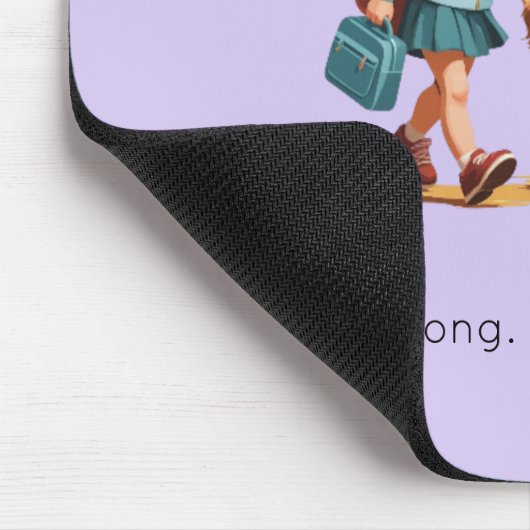 Back to School Mouse Pad – Personalized マウスパッド (コーナー)