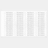 Back to School Name Labels for Kids ラベル (シート)