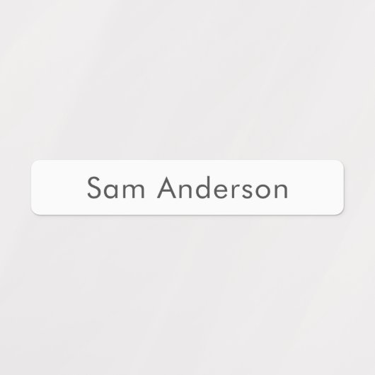 Back to School Name Labels for Kids ラベル (デザイン2)