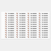 Back to School Ninja Kids Name ラベル (シート)