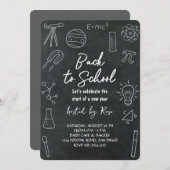 Back to School Picnic Celebration 招待状 (正面/裏面)