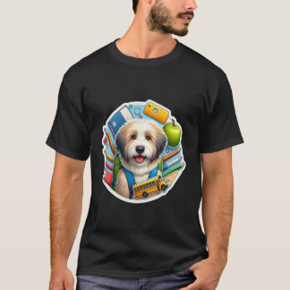 Back To School Polish Lowland Sheepdog Dog Boy Gir Tシャツ