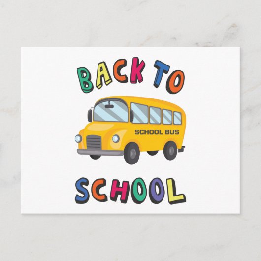 Back to school postcard ポストカード (正面)