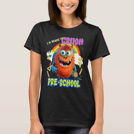 Back to School Preschool Tシャツ (正面)
