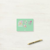 Back to School Rainbow / Regreso Arcoíris Escolar ポストイット (デスク上)