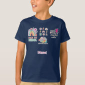Back to School Rainbow / Regreso Arcoíris Escolar Tシャツ (正面)