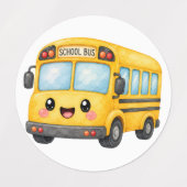 Back to School Stickers – Cute School Supplies & ラベル (デザイン1)