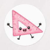Back to School Stickers – Cute School Supplies & ラベル (デザイン1)